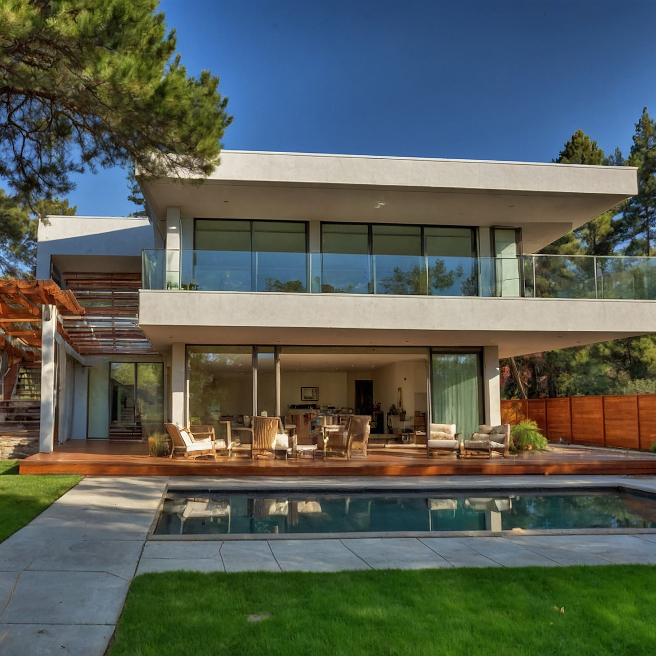 Modern country house